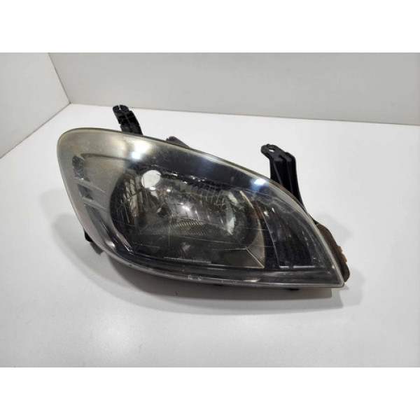 Farol Direito Mascara Negra Chevrolet Celta 2008 2009 2010 2 Direito/passageiro