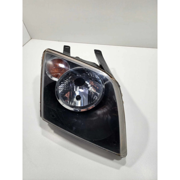Farol Direito Mascara Negra Ford Ecosport 2004 2005 2006 Direito/passageiro