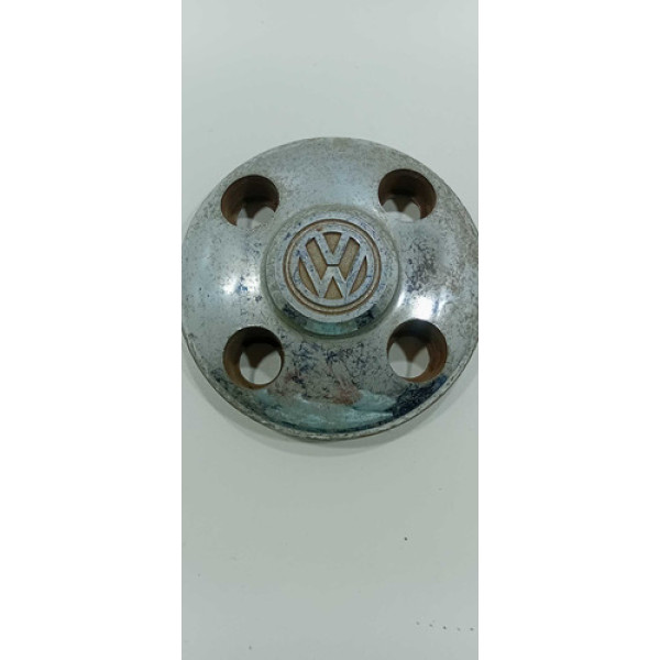 Calota Roda Brasilia 1973/1982 4 Furos - Prata