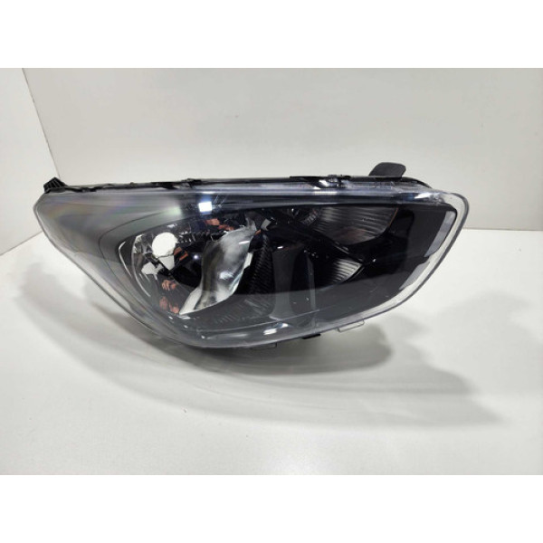 Farol Direito Mascara Negra Ford Ka 2015 2016 2017 Direito/passageiro