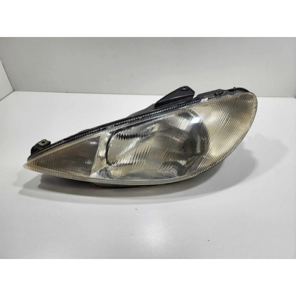 Farol Esquerdo Peugeot 206 1999 2000 Esquerdo/motorista