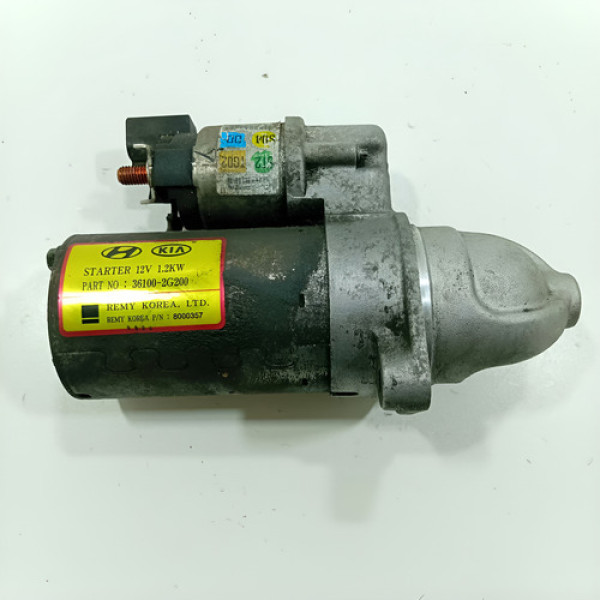 Motor De Partida Kia Sorento 2.4 16v 2011/2013 Original 