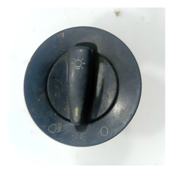 Botao De Chave De Luz Farol Volkswagen Gol Saveiro 2003/2018 Preto