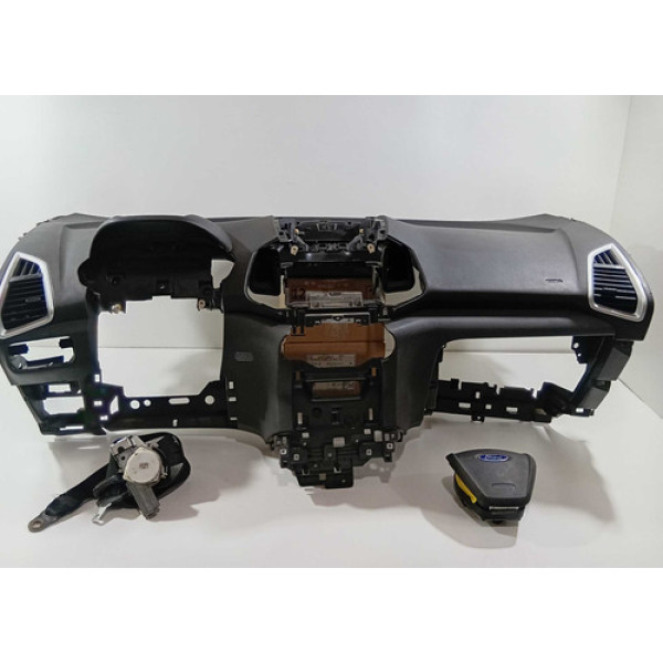 Kit Airbag Ford Ecosport 2013/2017 Original Preto