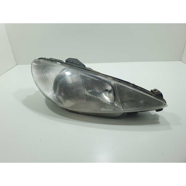 Farol Direito Peugeot 206 2001 2002 2003 2004 Direito/passageiro
