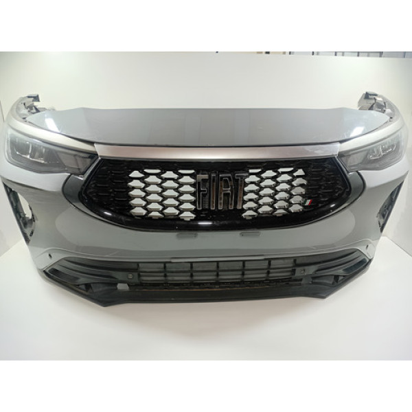 Parachoque Dianteiro Fiat Fastback 2024 Completo Com Detalhe Cinza