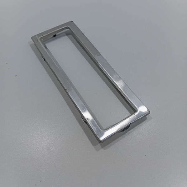 Moldura Comando Ar Vw Golf Sportiline Aço Escovado 2011/2015