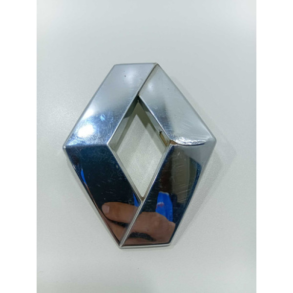 Emblema Logo Porta Malas Renault Sandero Logan 2008/2013 Cromado