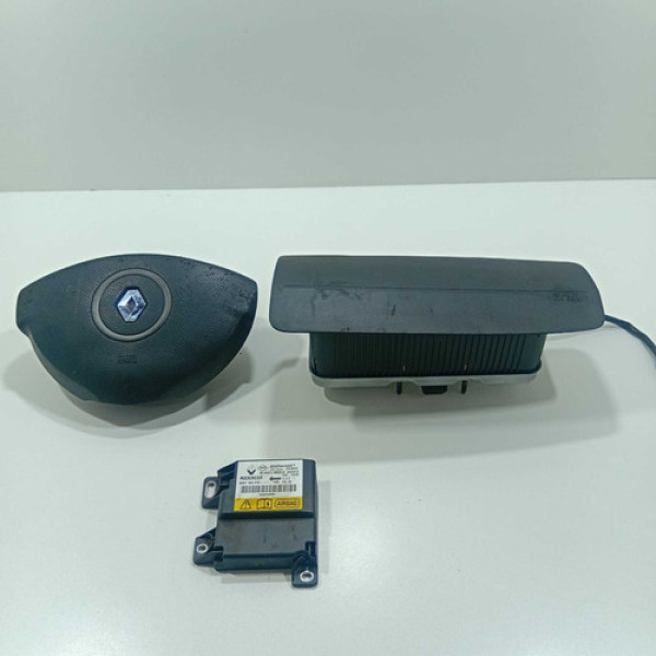 Kit Airbag Renault Logan Sandero 2011/2014 Original Preto