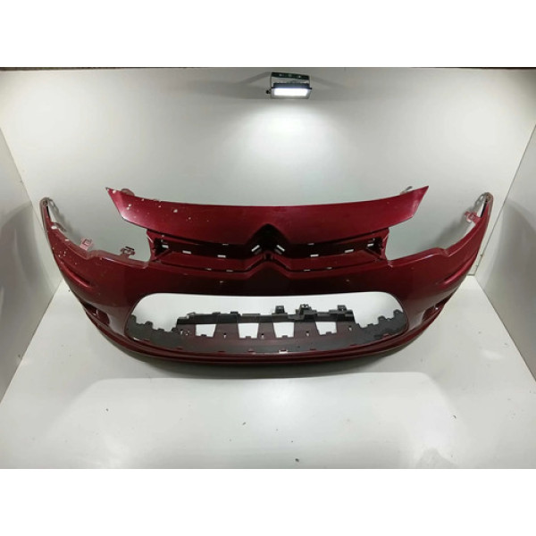 Parachoque Dianteiro Citroen C3 2012/2017 Vermelho