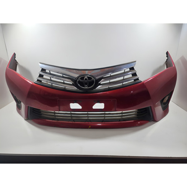 Parachoque Dianteiro Toyota Corolla 2016 2017 2018 Vermelho