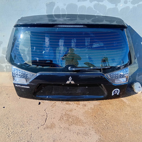 Tampa Traseira Completa Mitsubishi Outlander 2009/2013 Orig Preta