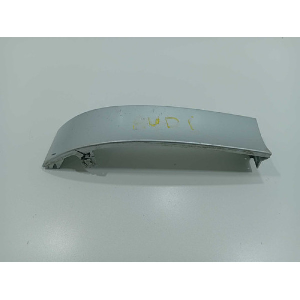 Acabamento Lanterna Lado Esquerdo Audi A3 2000 A 2005 Esquerdo/motorista Prata