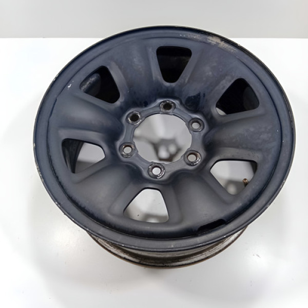 Roda 16 De Ferro Toyota Hilux 2016/2020 Original Preta