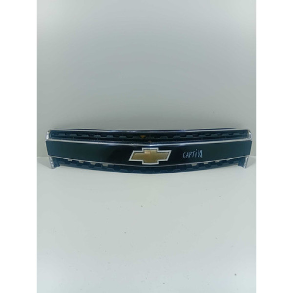 Grade Chevrolet Captiva 2008/2012 Dianteiro 25911312  Preto Cromado