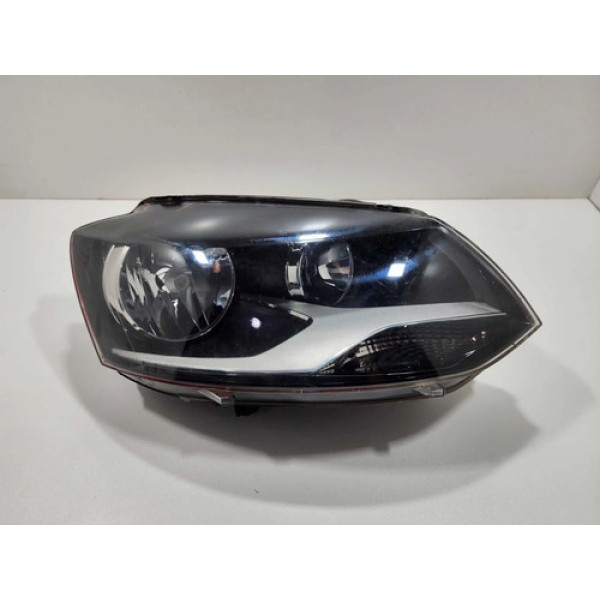 Farol Direito Mascara Negra Volkswagen Fox 2013 Direito/passageiro