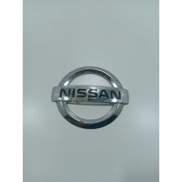 Emblema Tampa Traseira Nissan March 2015 A 2020 Original