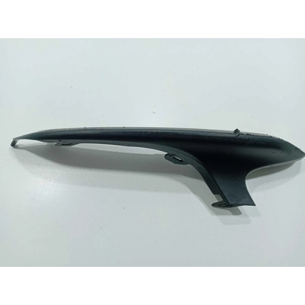 Moldura Parachoque Dianteiro Lado Esquerdo Toyota Yaris 2022 Preto Esquerdo