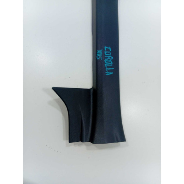 Acabamento Soleira Traseira Direita Toyota Corolla Xrs 2018 Preto