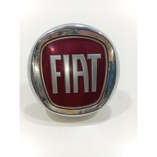 Emblema Fiat Palio Vermelho Porta Mala 2014/2019 B632