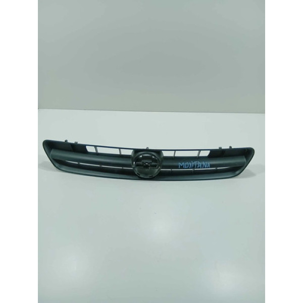 Grade Dianteira Chevrolet Corsa Montana 2008/2012 Preto Grade Parachoque