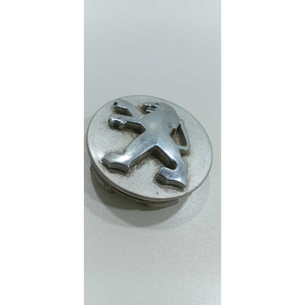 Calota Miolo Da Roda Peugeot 206 207 2009/2010 96390980 Prata