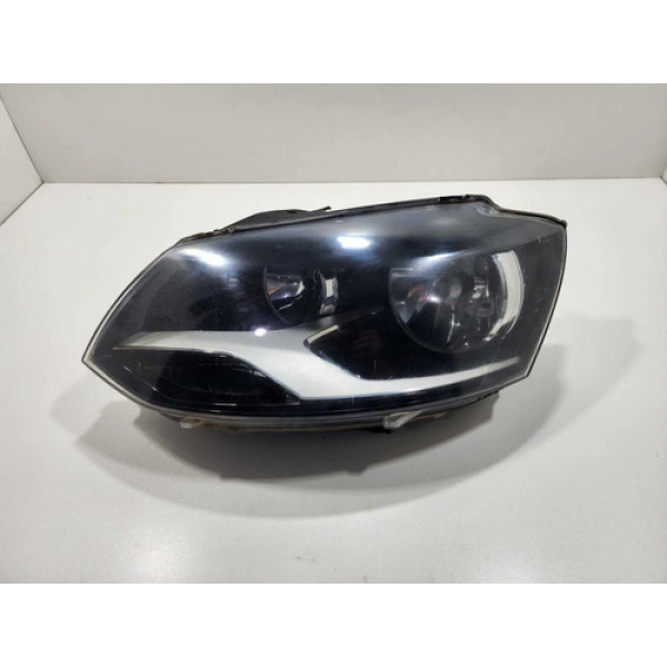 Farol Esquerdo Mascara Negra Volkswagen Fox Spacefox  2014 Esquerdo/motorista