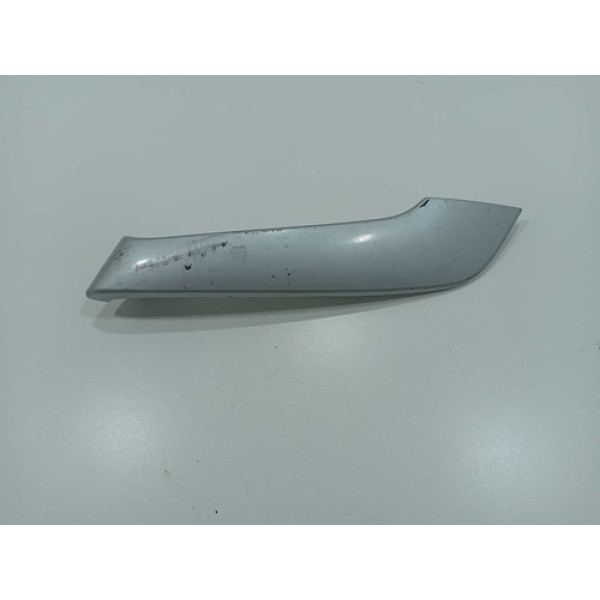 Moldura Puxador Porta Traseira Esquerda Ford Ranger 2020 Ori - Prata