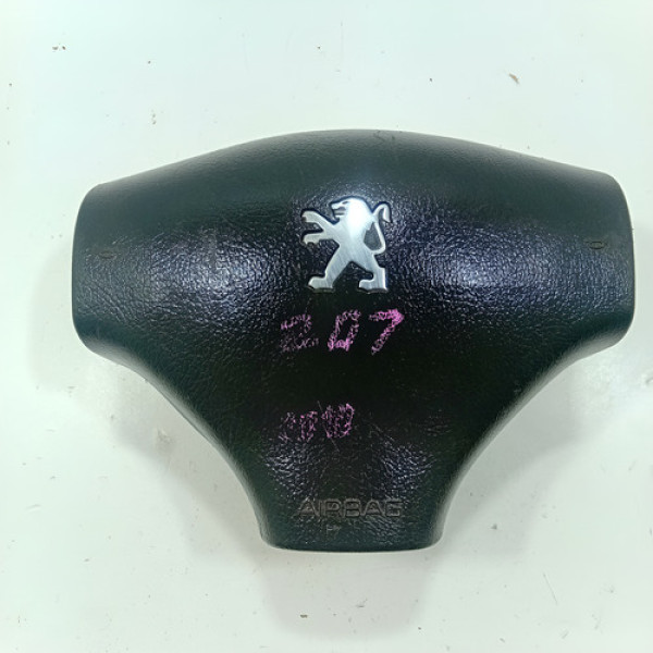Bolsa Airbag Motorista Peugeot 207 2011/2017 Original Preto