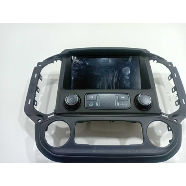 Tela Central Multimídia Chevrolet S10 Mylink 2021 A 2024 Preto