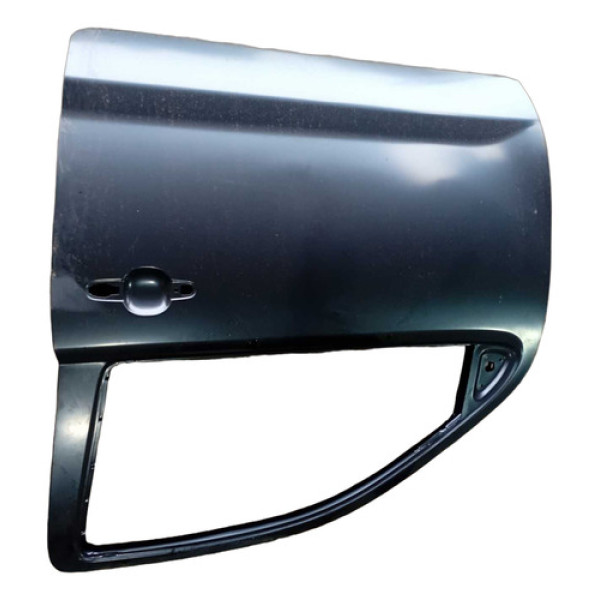 Porta Dianteira Esquerda Toyota Hilux 2020 Cabine Simples  - Dianteira - Esquerdo - Preto