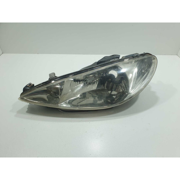 Farol Esquerdo Peugeot 206 2004 2005 2006 Esquerdo/motorista