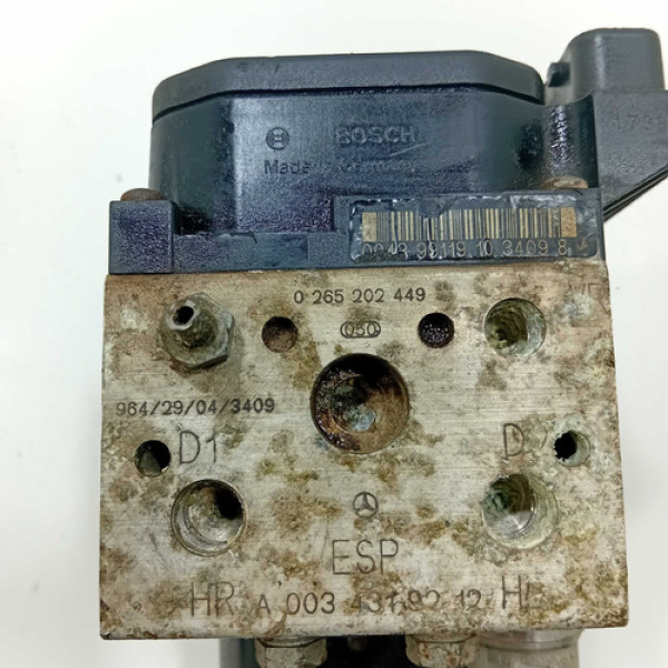 Módulo De Freio Abs Mercedes Benz Class A 0265202449 Origina