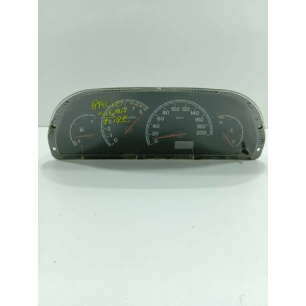 Painel Instrumentos Fiat Palio G1 1.6 1996/2000 06063460140 Preto