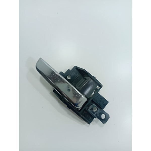 Maçaneta Interna Lado Direito Mitsubishi Asx 2011 A 2016 Prata Traseira