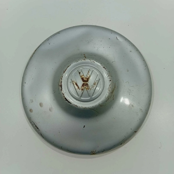 Calota De Roda Volkswagen Kombi 4 Furos Original Prata