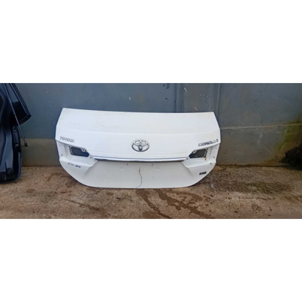 Tampa Traseira Toyota Corolla 2015/2017 Original Branco