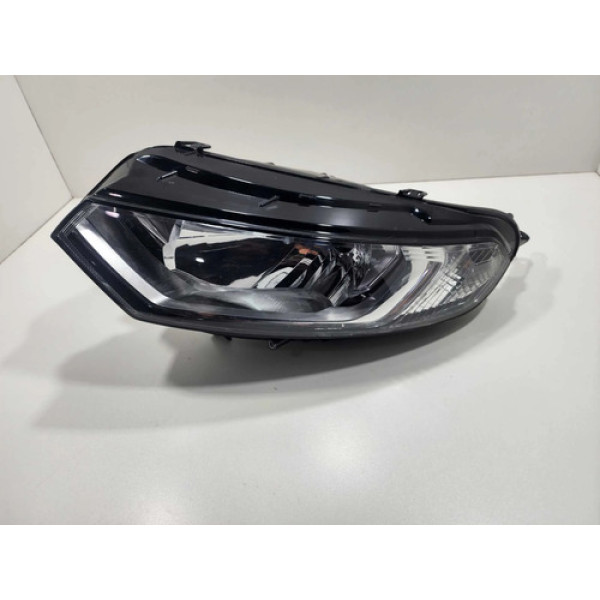 Farol Esquerdo Mascara Negra Ford Ecosport 2016 2017 Esquerdo/motorista