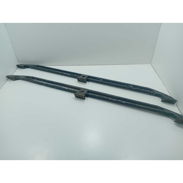 Par Rack De Teto Volkswagen Parati Quadrada Original Preto