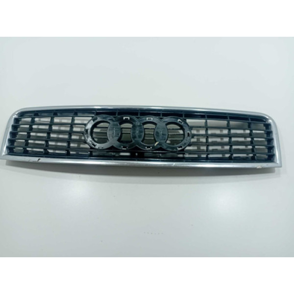 Grade Frontal Capo Audi A4 2001 A 2005 Original Com Detalhe Cromado Brilhante