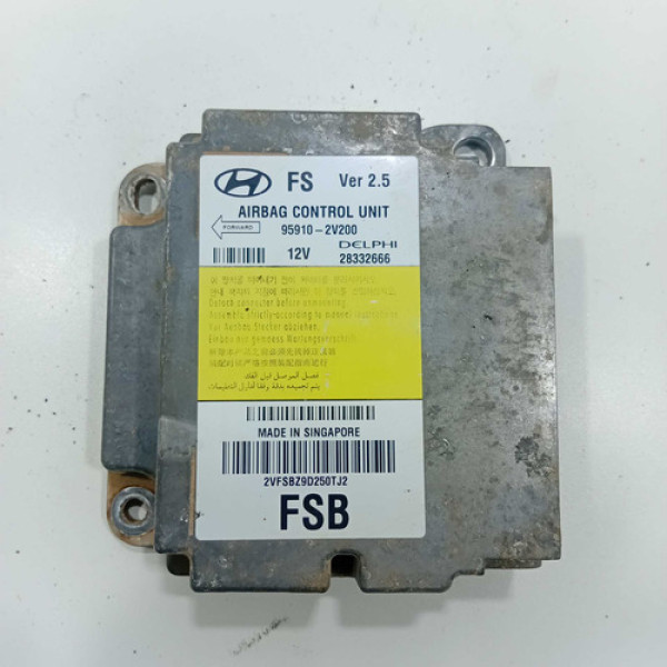 Modulo Do Airbag 959102v200 Hyundai Veloster 2012/2013 Origi