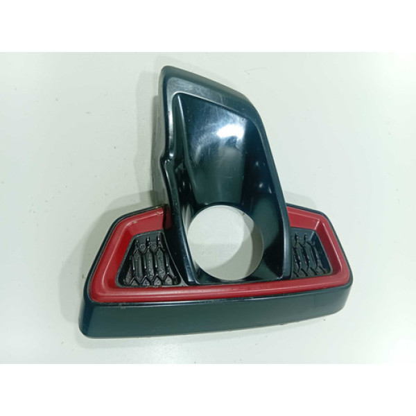 Moldura Farol De Milha Esquerdo Toyota Hilux 2019/2022 Preto