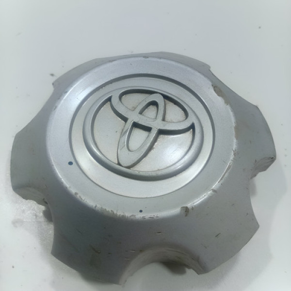 Calota Meio Roda Toyota Hilux Sw4 2004/2015 Original Prata
