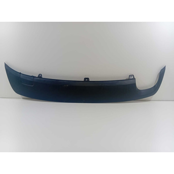 Aplique Spoiler Para-choque Traseiro Volkswagen Jetta 2010 Preto