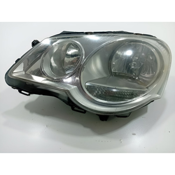 Farol Lado Esquerdo Volkswagen Polo 2007 A 2012 Original Esquerdo/motorista