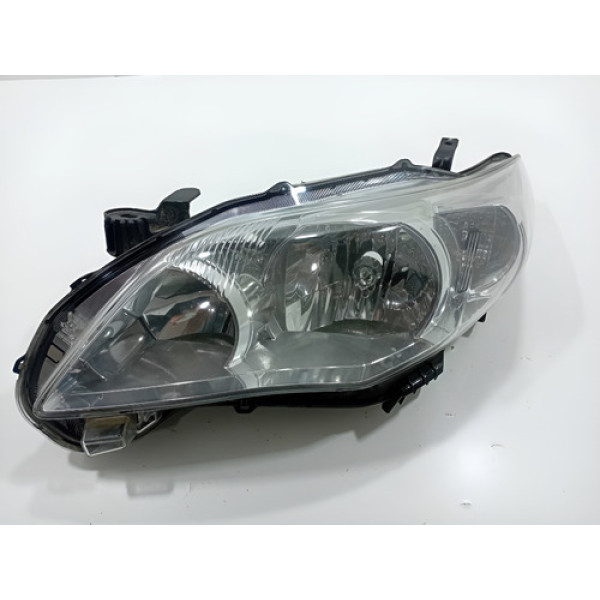 Farol Lado Esquerdo Toyota Corolla 2011 A 2013 Com Detalhe Esquerdo/motorista