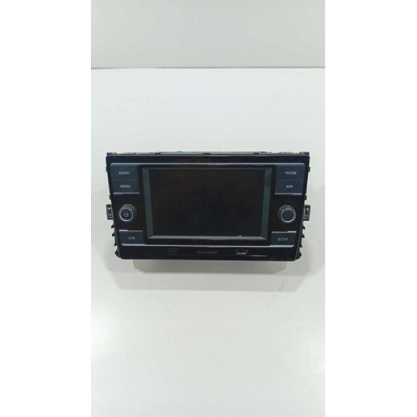 Multimídia Volkswagen Polo Confortiline 2020/2023 Original Preto