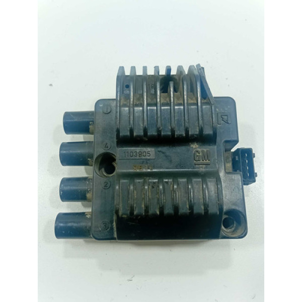 Bobina De Ignição Chevrolet Corsa Blezer S10 Omega 4 Pinos 