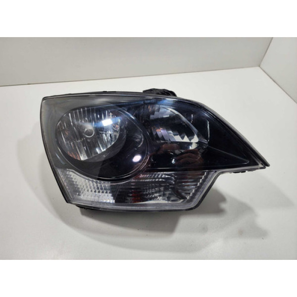 Farol Direito Mascara Negra Chevrolet Captiva 2010 2011 Direito/passageiro