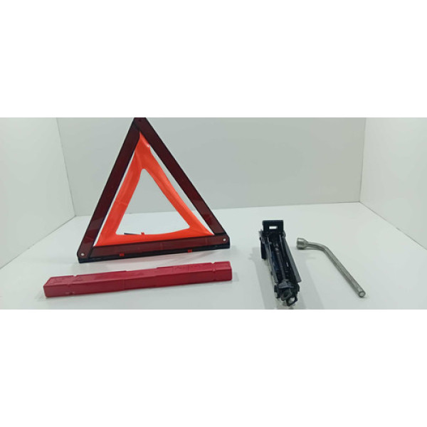 Kit Macaco Mecânica Triângulo Chave Volkswagen Up 2014/2020